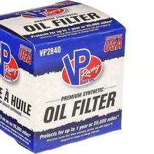 VP Racing VP2876 20,000 Mile Premium Full Synthetic Oil Filter