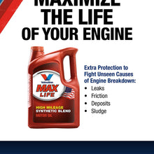 Valvoline High Mileage with MaxLife Technology 10W-40 Synthetic Blend Motor Oil - 5qt (Case of 3) (782482-3PK)