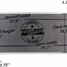 Primecooling 62MM 4 Row Core Aluminum Radiator for Ford F-150 F-250 F-350 Super Duty &Lincoln Models 4.2L / 4.6L/ 5.4L 1997-2004