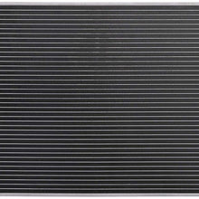 Lynol Cooling System Premium Complete Aluminum AC Condenser Replacement Compatible With 2005 Equinox LS LT V6 3.4L GM3030260