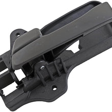 Dorman 92251 Front Driver Side Interior Door Handle for Select Hyundai Models, Black