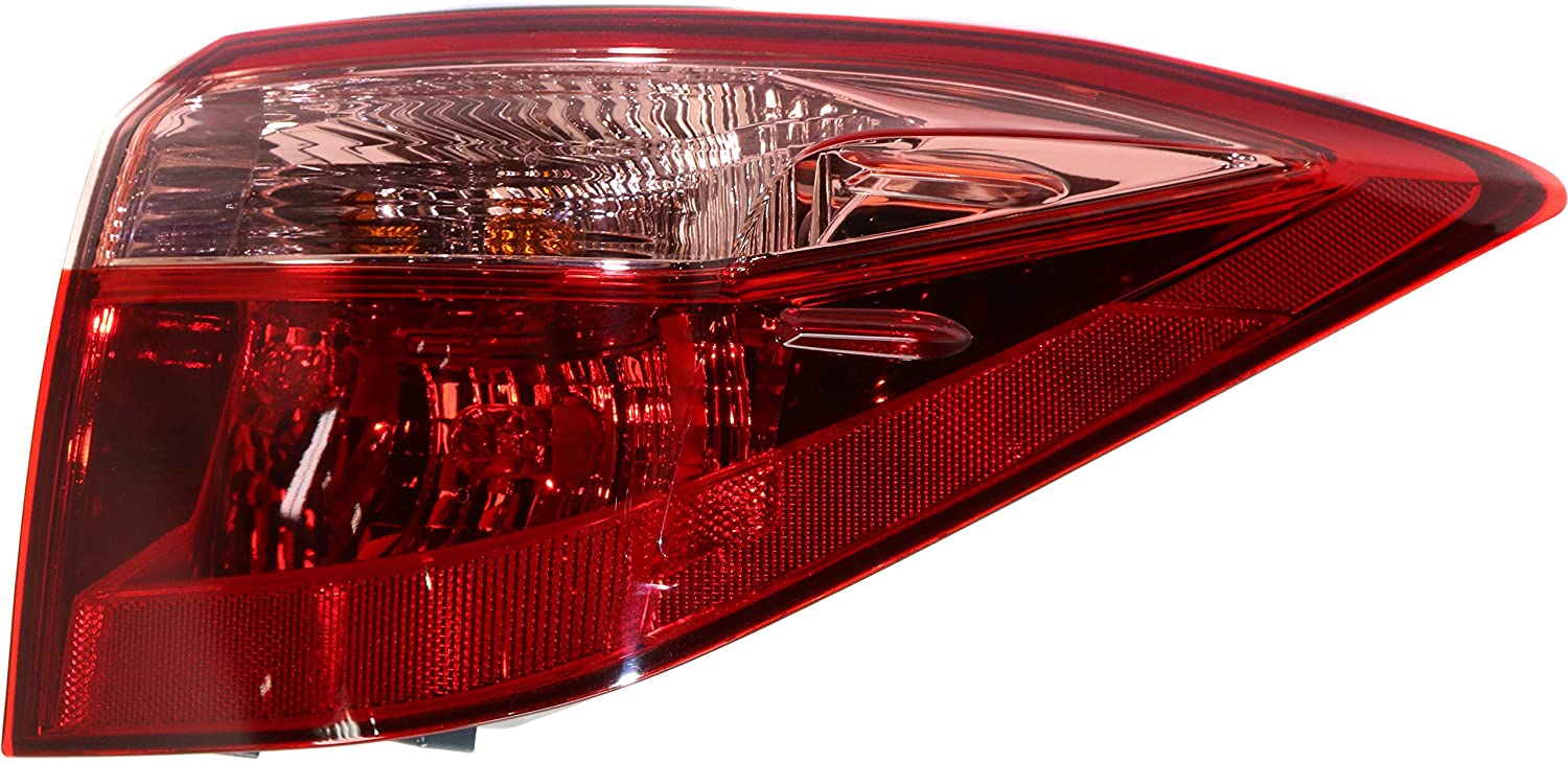 Tail Light Compatible with Toyota Corolla 2017-2019 RH Assembly CE/L/LE/LE Eco Models - CAPA