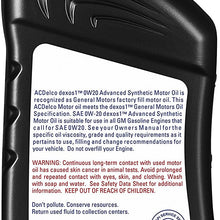 ACDelco 10-9232 Professional dexos1 0W-20 Synthetic Motor Oil - 1 qt (Packaging may vary)