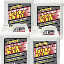 TSI Supercool E128-4CP Ester Oil Plus U/V Dye - 1 Gallon, 4 Pack