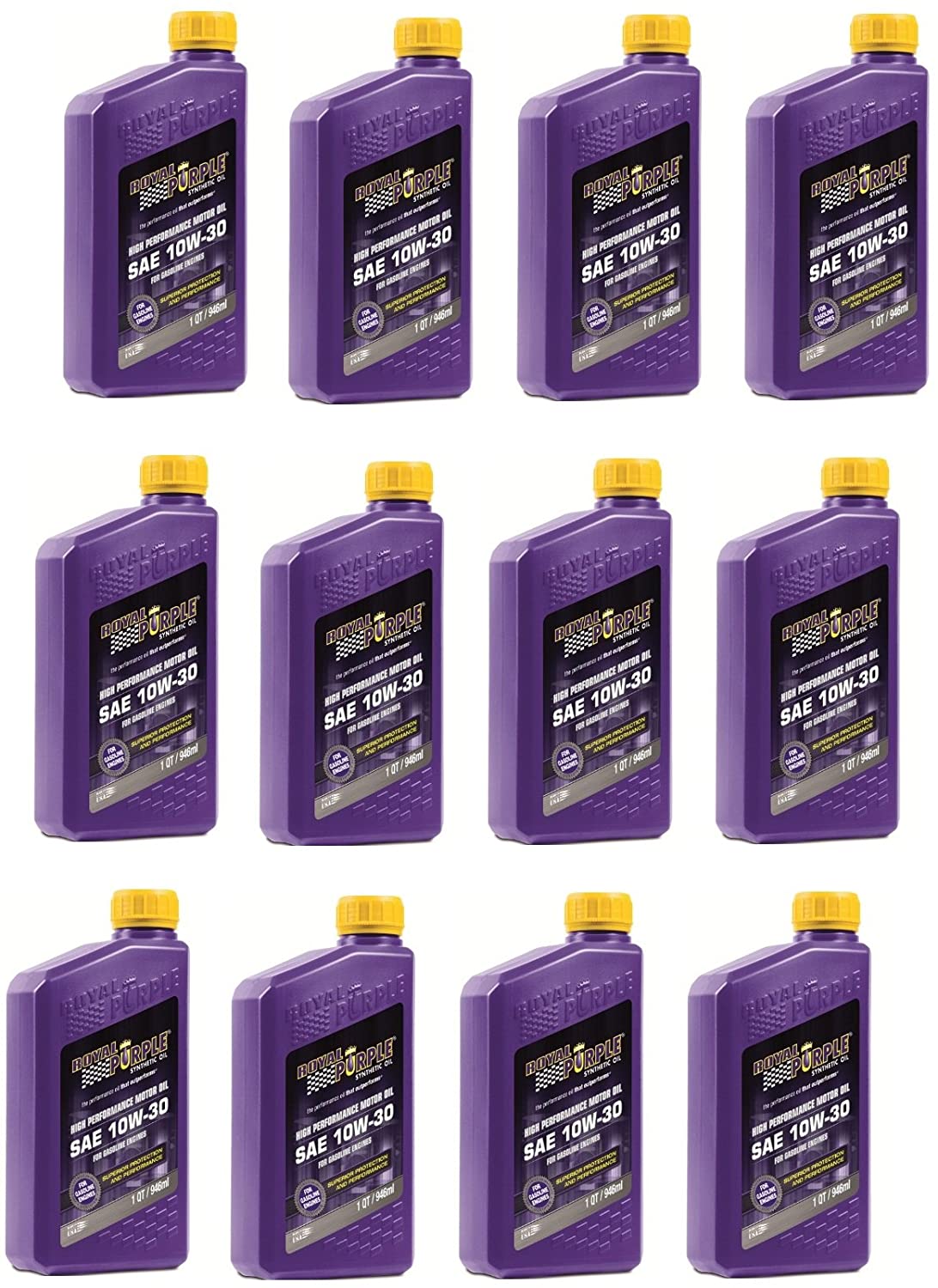 Royal Purple Synthetic Motor Oil 10W30 Multi-Grade - (Case 12 Bottles) BUY IN A CASE AND SAVE