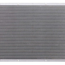 Lynol Cooling System Complete Aluminum Radiator Direct Replacement Compatible With 2004-2005 Malibu Classic 2002-2004 Oldsmobile Alero 2002-2005 Grand Am L4 2.2L With TOC On Passenger Side Only