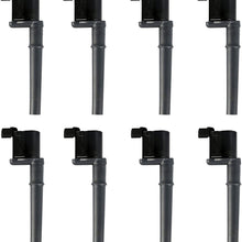 ENA Pack of 8 Ignition Coils compatible with 1998-2014 Ford Mustang Lincoln Navigator Continental Mark VIII Aviator Panoz 4.6L 5.4L V8 Compatible with DG512 UF191 C1141