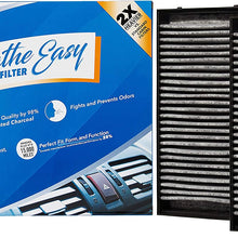 Spearhead Premium Breathe Easy Cabin Filter, Up to 25% Longer Life w/Activated Carbon (BE-161)