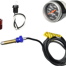 Auto Meter 3332 Sport-Comp Mechanical Water Temperature Gauge, 2 1/16"