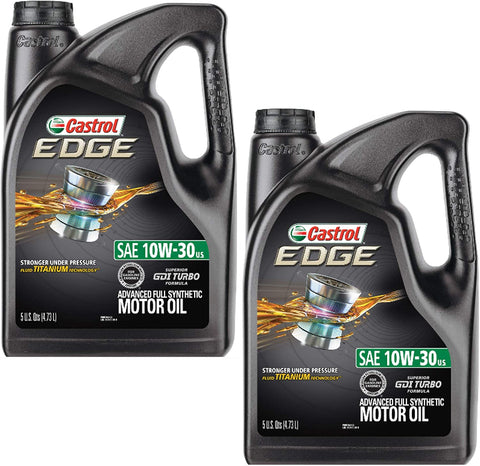 La Rosticceria Edge 10W-30 Advanced Full Synthetic Motor Oil, 5 Quart (Pack of 2)