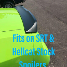 PSDesigns - Venom Series Challenger 2 Piece Wickerbill Spoiler with Camera Cut Out 2015-2019 RT SRT Hellcat Scat Pack with RivNut Tool