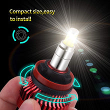 ASLAM H11 LED Headlight Bulb,360°Light Source over 50000 Hours of Lifespan,2 Years of Warranty.(Set of 2)