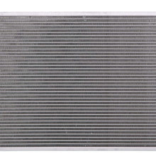 Lynol Cooling System Complete Aluminum Radiator Direct Replacement Compatible With 2003-2011 Saab 9-3 L4 2.0L