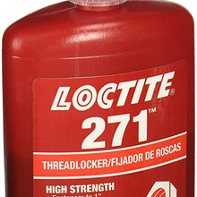 Loctite 88441 271 Threadlockers, High Strength, 250 mL, 1 in Thread, Red