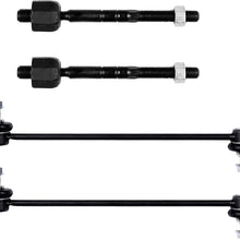 ECCPP Sway Bar Link Kit For 2003 2004 2005 2006 2007 2008 Mini Cooper - Front Sway Bar Endlink- From March 2002 Inner Tie Rod Ends