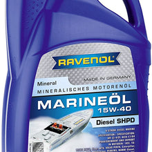 RAVENOL J1V2019-004 SAE 15W-40 Marine Oil - Diesel Engines API CI-4/CF Spec Oil (4 Liter)