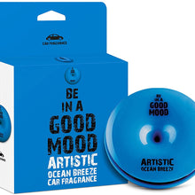 Be in a Good Mood Car Fragrances | Essential Oils | Car Air Freshener with Easy-to-Use Air Vent Diffuser | Boost Your Mood & Eliminate Unpleasant Odors (Ocean Breeze)
