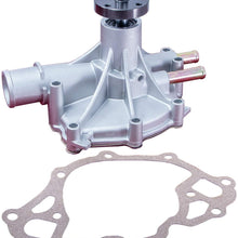 Top Street Performance HC8054 Satin Finish High Volume Water Pump with Reverse Rotation