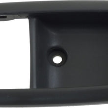 Dorman 91356 Front Passenger Side Interior Door Handle Bezel for Select Toyota Models, Deep Gray