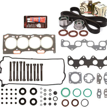 Evergreen HSHBTBK2016 Head Gasket Set Timing Belt Kit Compatible with/Replacement for 92-95 Toyota Paseo 1.5 DOHC 5EFE