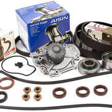 Fits 94-02 Acura Honda Isuzu 2.2 SOHC 16V F22B1 / 2.3 SOHC 16V VTEC F23A1 F23A4 F23A5 F23A7 Timing Belt Kit AISIN Water Pump Valve Cover Gasket