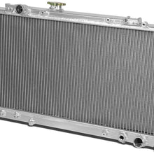 Replacement for Celica ST185 MT Full Aluminum 2-Row Racing Radiator - 3S-GTE/5S-FE