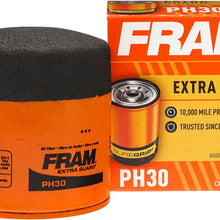 FRAM Extra Guard PH30, 10K Mile Change Interval Spin-On Oil Filter