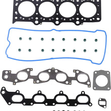 DNJ HGS520 Head Gasket Set For 1996-2003 Chevrolet, Suzuki Aerio, Esteem, Sidekick, Tracker, Vitara 1.8L, 2.0L DOHC L4 16V 122cid, 1790cc, 1840cc, 2000cc VIN C