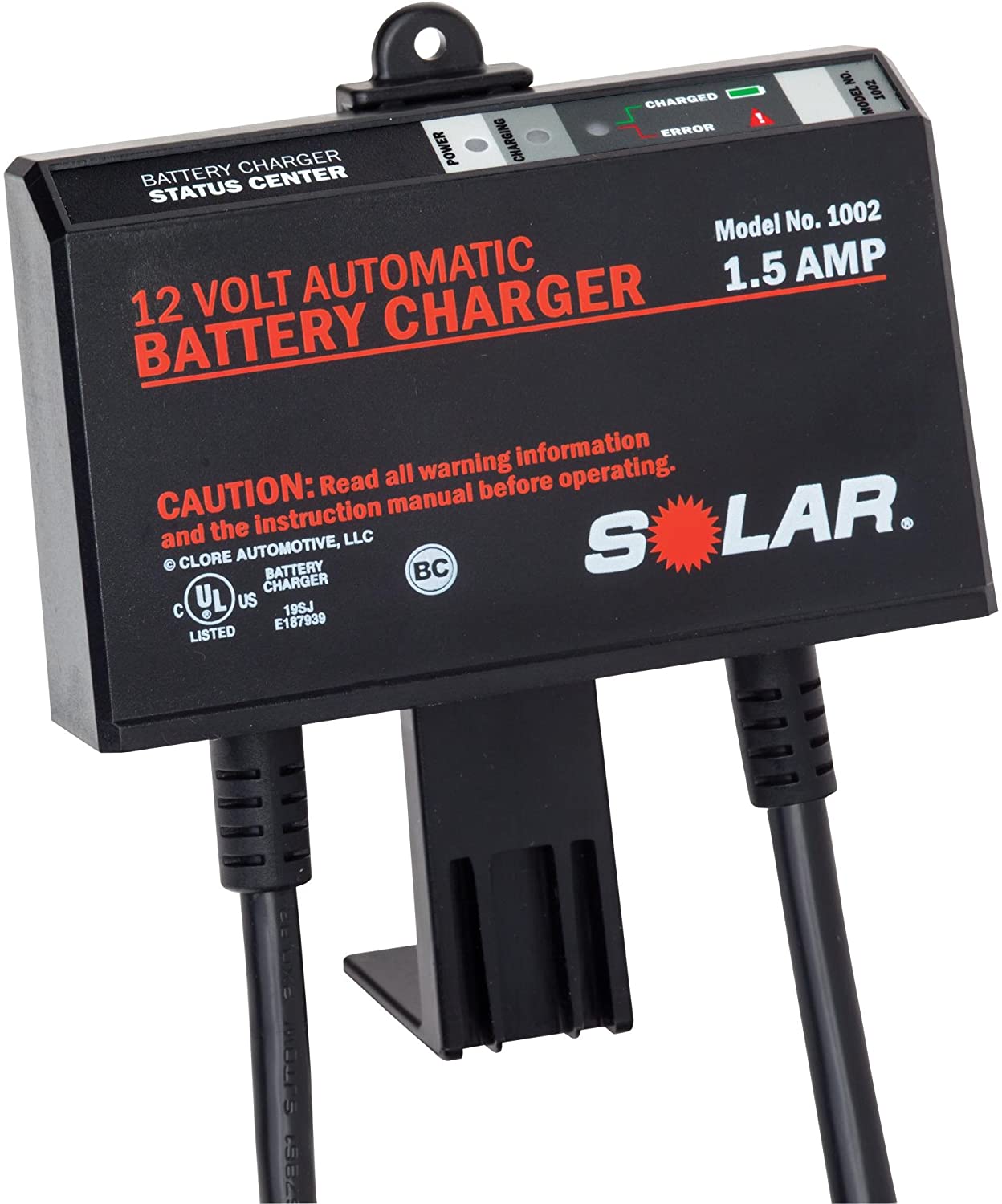 SOLAR 1002 1.5 Amp 12V Automatic Onboard Battery Charger