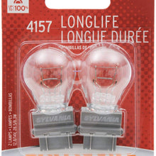 SYLVANIA 4157 Long Life Miniature Bulb, (Contains 2 Bulbs)