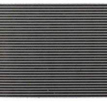 VioletLisa All Aluminum Air Condition Condenser 1 Row Compatible with 2002-2005 Civic 2.0L L4 Without Oil Cooler