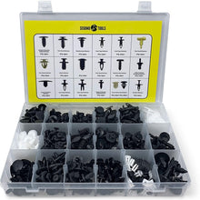 Segomo Tools 435 Piece Car Retainer, Plastic Fastener, Body Panel & Trim Clips Kit - PFK435