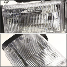 4Pcs OE Style Chrome Housing Clear Lens Headlight Replacement for Dodge Ram 1500 2500 3500 94-02