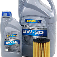 Blau J1A5063-C Motor Oil Change Kit - Compatible with 1999-02 VW Jetta IV w/ 6 Cylinder 2.8L Engine - 5w30