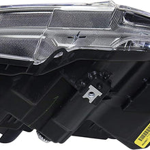 Headlight Assembly Compatible with 2016-2019 Honda Civic Halogen Coupe Hatchback Sedan CAPA Passenger Side