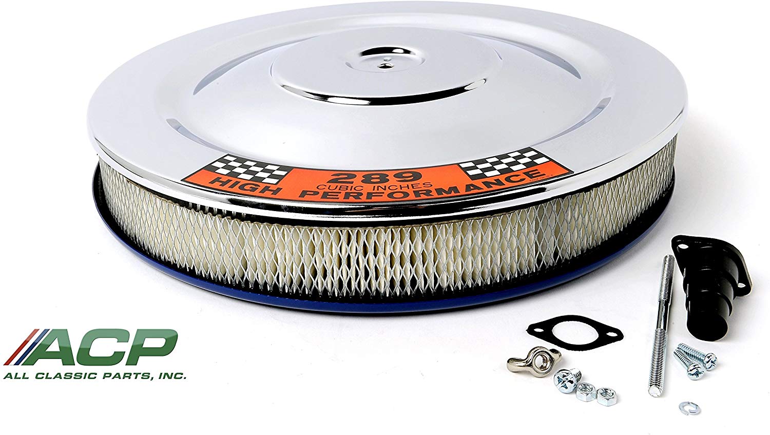 Mustang Air Cleaner Chrome Economy 1964 1/2 - 1973 - ACP