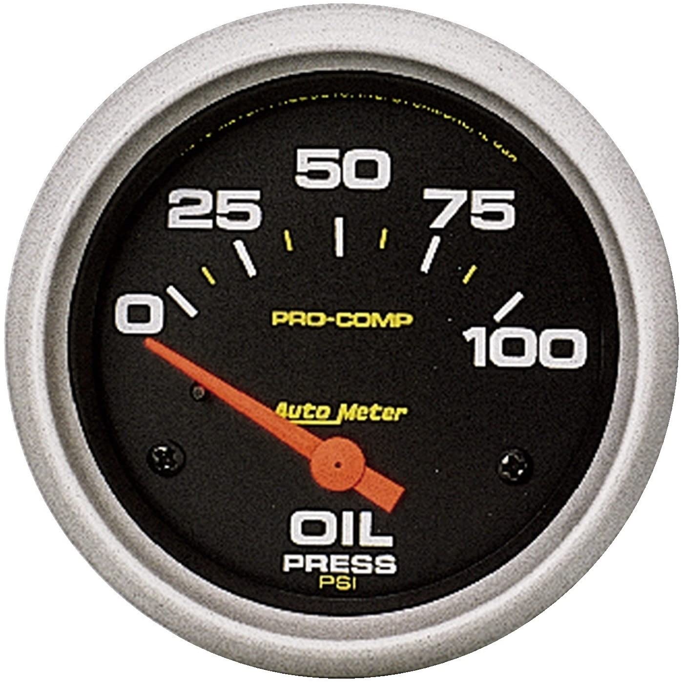 AUTO METER 5427 Pro-Comp Electric Oil Pressure Gauge, 2.625 in.
