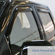 Goodyear Shatterproof in-Channel Window Deflectors for Ford F150 2015 2016 2017 2018 2019 2020 SuperCrew, Rain Guards, Window Visors for Cars, Truck Accessories, Vent Deflector,4 pcs – GY003407