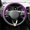 FH Group FH2008PURPLE Purple Full Spectrum Leather Steering Wheel Cover