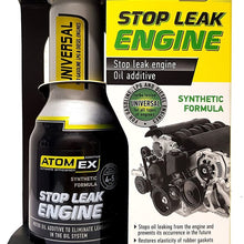 XADO ATOMEX Stop Leak Engine Oil Additive Sealer (Bottle, 250 ml) - Repair Gaskets & Seals Treatment