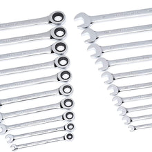 GEARWRENCH 20 Pc. Ratcheting Wrench Set, SAE/Metric - 35720
