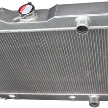 ZC281 New 3 Rows Aluminum Radiator For 1959-1963 Impala// 1960-1965 Belair
