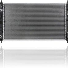 Radiator - Cooling Direct For/Fit 13-19 Cadillac XTS V-sport Model - Plastic Tank, Aluminum Core - 22905572