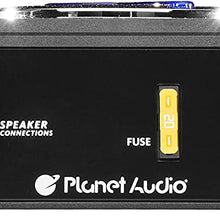 Planet Audio AC600.2 2 Channel Car Amplifier - 600 Watts, Full Range, Class A/B, 2-4 Ohm Stable, Mosfet Power Supply, Bridgeable