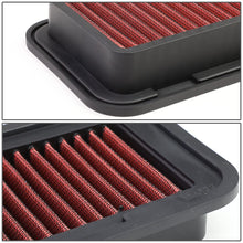 Replacement for Echo/Scion xA/xB Reusable & Washable Replacement High Flow Drop-in Air Filter (Red)