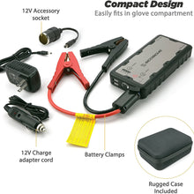 SCOSCHE PBJ700-1 PBJ700 PowerUp 700 Portable Car Jump Starter with 15,000 mAh 700A Battery Charger, Dual USB Ports and Built-in LED Flashlight for use with Vehicles, Boats, Motorcycles or ATV/UTV’s