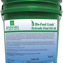 Vegetable Oil Hydraulic Oil, 5 gal. Pail, ISO Viscosity Grade : 68