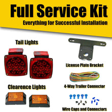MaxxHaul 70205 12V All LED Submersible Trailer Light Kit