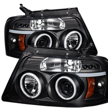 Spyder Auto 5030085 CCFL Halo Projector Headlights Black/Clear