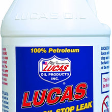 Lucas Oil 10279-4PK Engine Oil Stop Leak - 1 Gallon, (Case of 4)